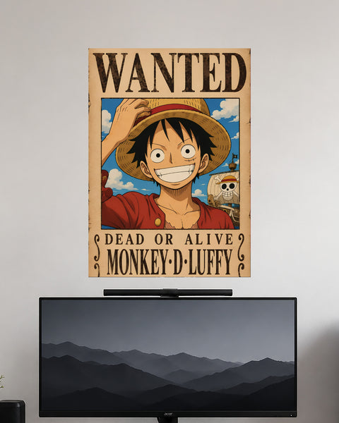 Wanted Luffy | One Piece | AM9