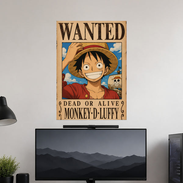 Wanted Luffy | One Piece | AM9
