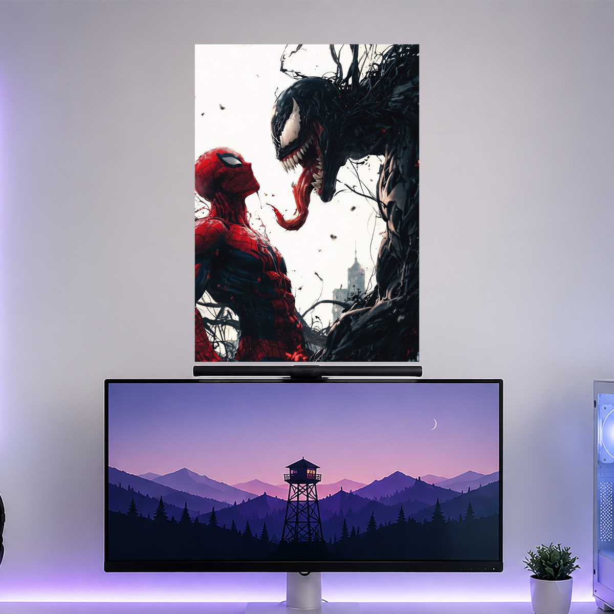 Spiderman X Venom 2 |MCU| Poster