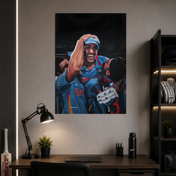 Indian Cricket X MS Dhoni  | Cricket | Poster