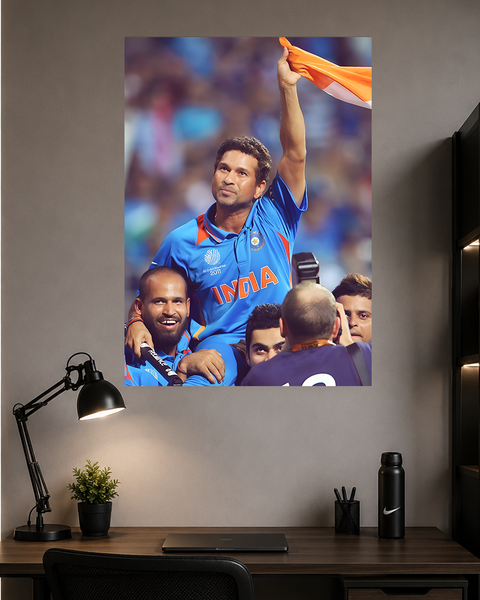 Indian Cricket X Sachin Tendulkar | Cricket | Poster