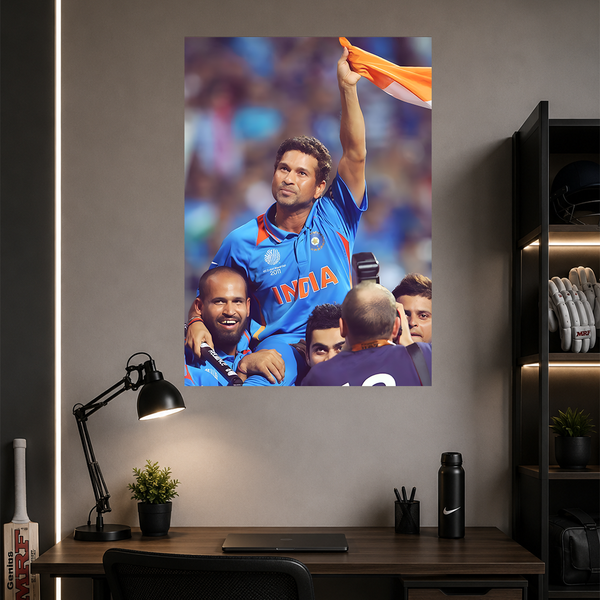 Indian Cricket X Sachin Tendulkar | Cricket | Poster