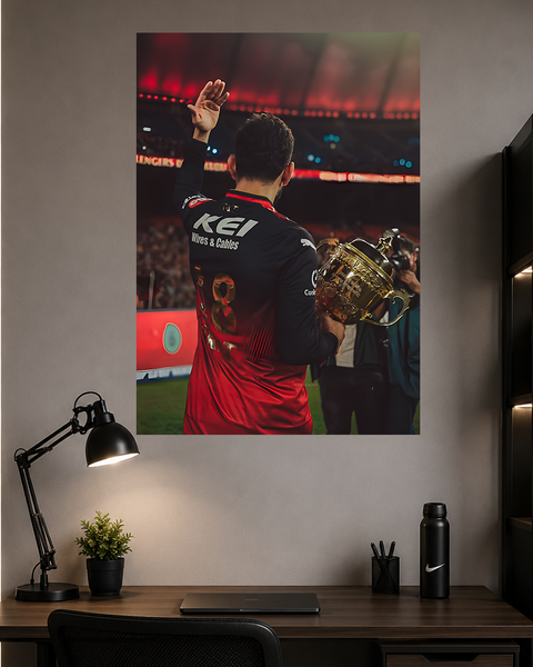 Virat Kohli 9 | IPL | Cricket | Poster