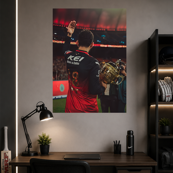 Virat Kohli 9 | IPL | Cricket | Poster