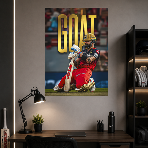 Virat | King Kohli | IPL | Poster