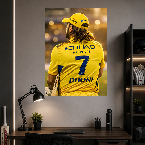 MS Dhoni | Thala | Cricket | Poster