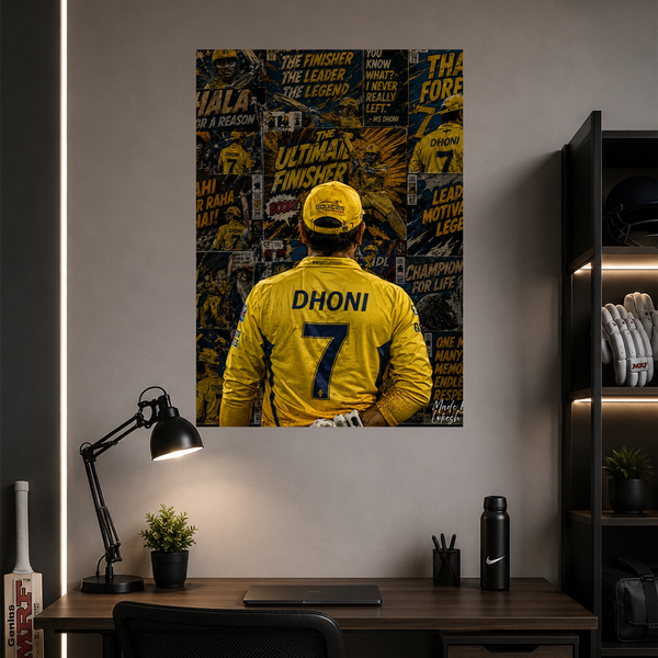 MS Dhoni 2 | Cricket | Poster