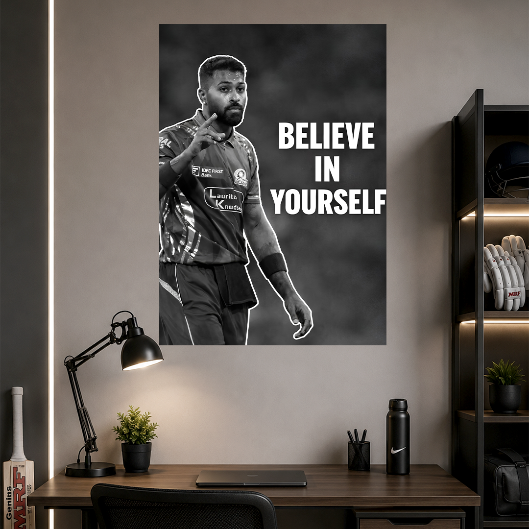 Hardik Pandya | Cricket | Poster | CM27