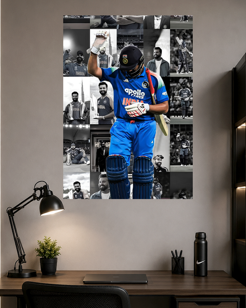 Rohit Sharma | Cricket | Poster | CM35