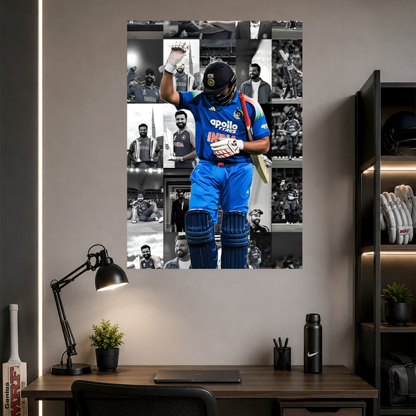 Rohit Sharma | Cricket | Poster | CM35