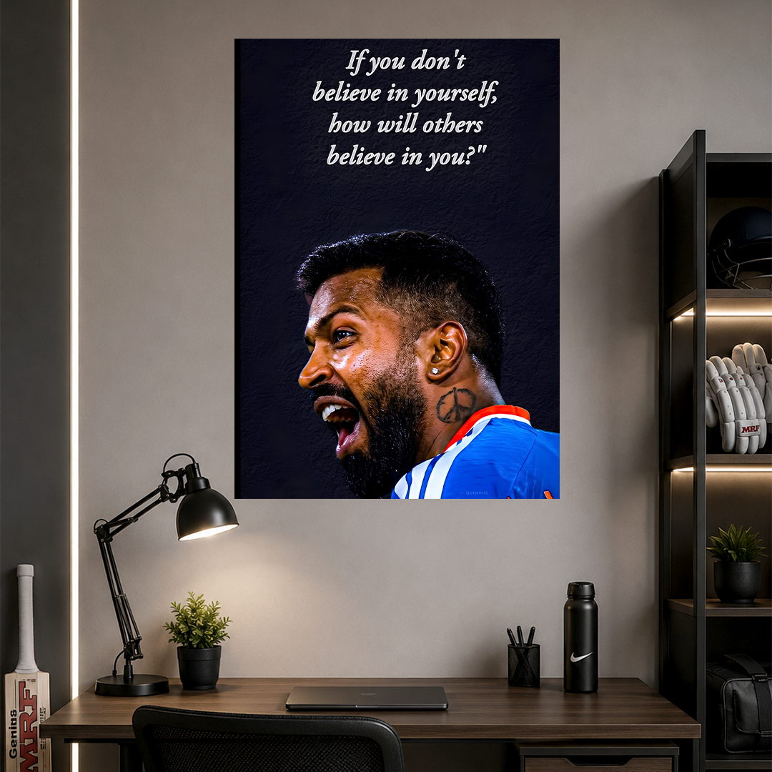 Hardik Pandya | Cricket | Poster | CM38