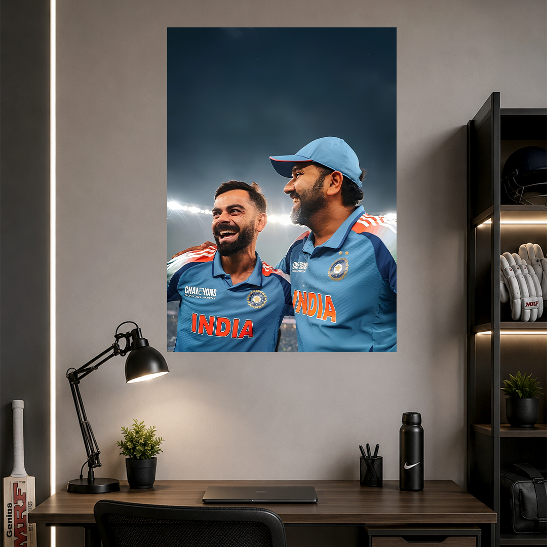 Virat Kohli X Rohit Sharma | Cricket | Poster | CM40