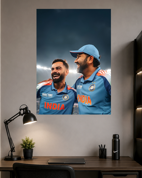 Virat Kohli X Rohit Sharma | Cricket | Poster | CM40