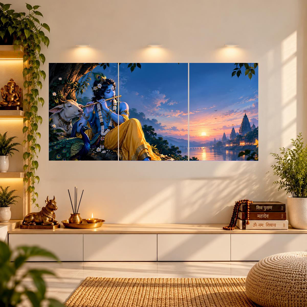Lord Krishna Ji | Devotional | Split Poster