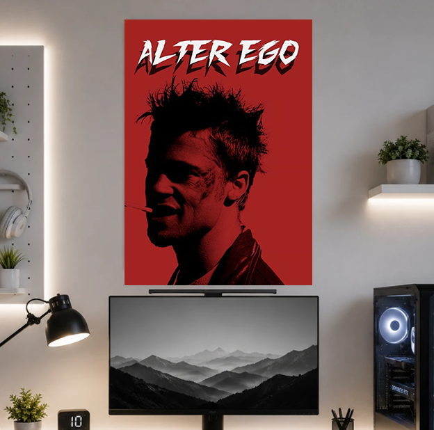 Alter Ego | Fight Club | Motivation | Poster | MM26
