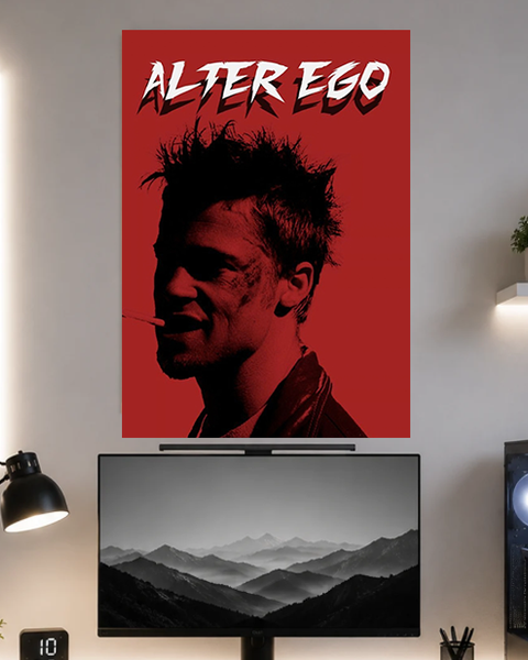 Alter Ego | Fight Club | Motivation | Poster | MM26