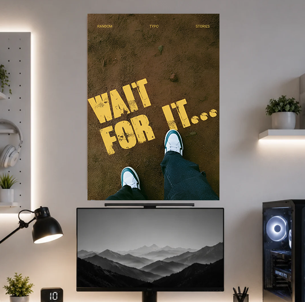 Wait For It | Motivation | Poster | MM27
