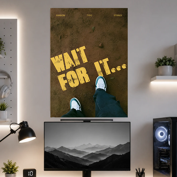 Wait For It | Motivation | Poster | MM27