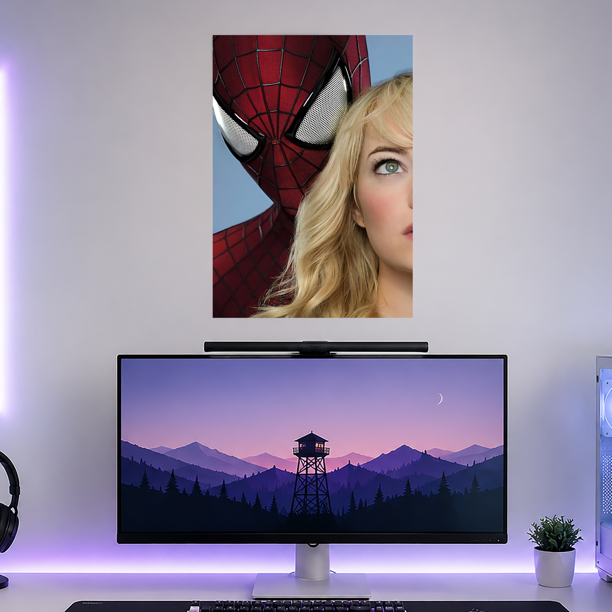 Spider & Gwen | The Amazing Spiderman 2 | MCU | Poster | MM40