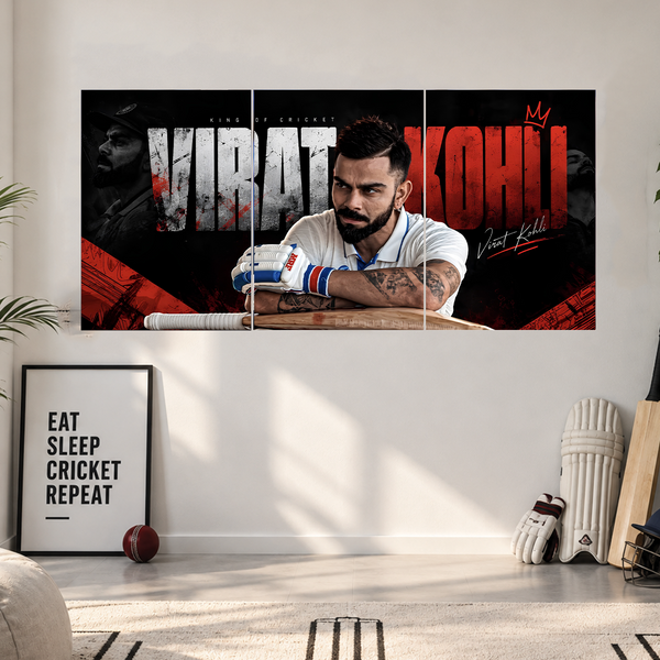 Virat Kohli #4 | Cricket | Split Poster