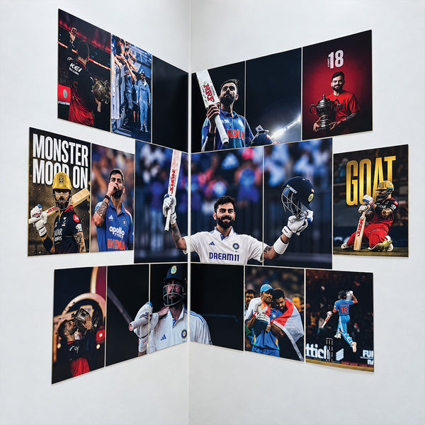 The King Kohli Wall Set - 18 Posters