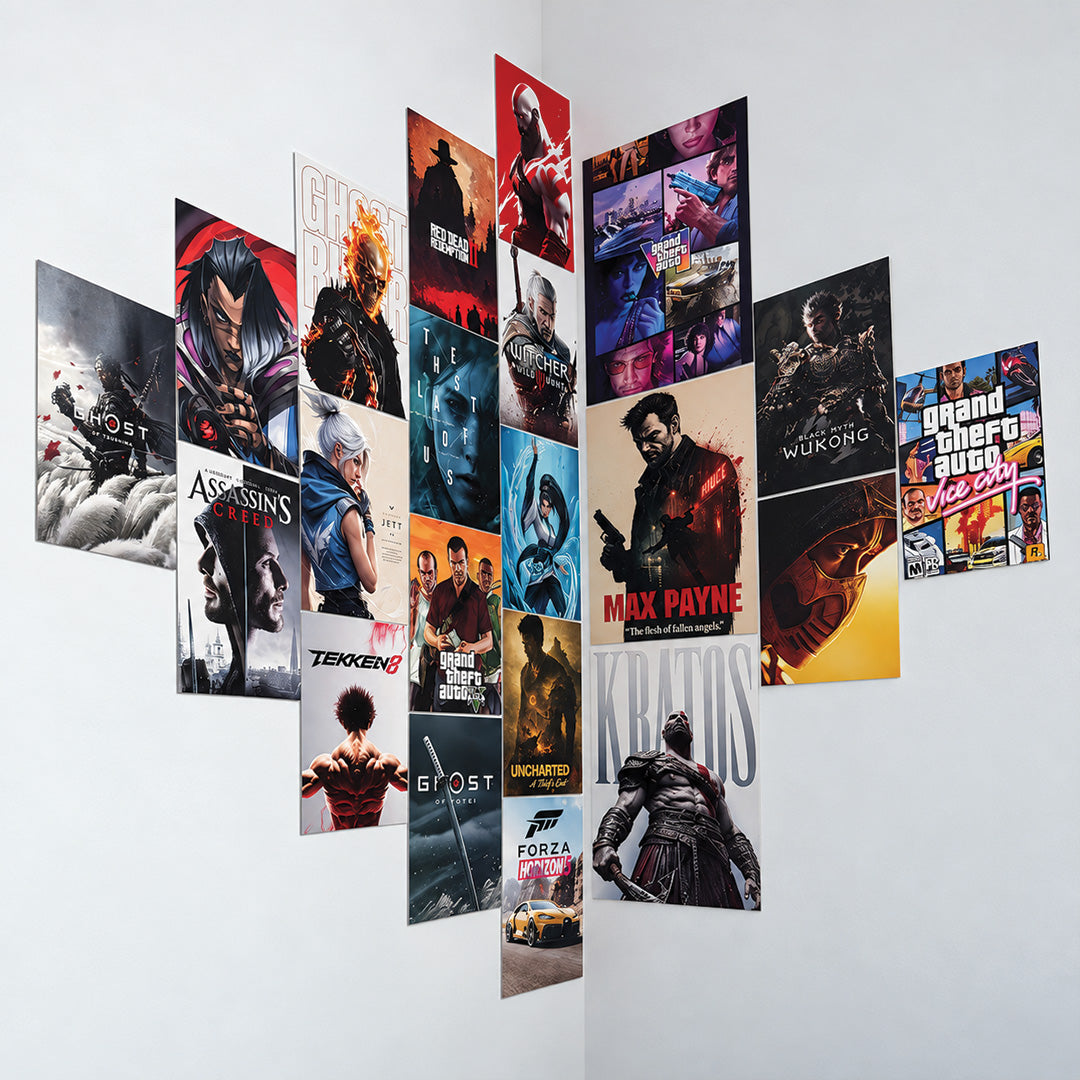 Gaming Arena Wall Set - 21 Posters
