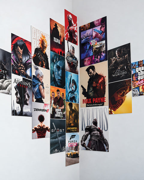 Gaming Arena Wall Set - 21 Posters