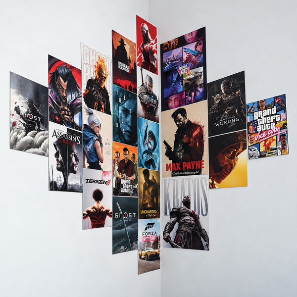 Gaming Arena Wall Set - 21 Posters