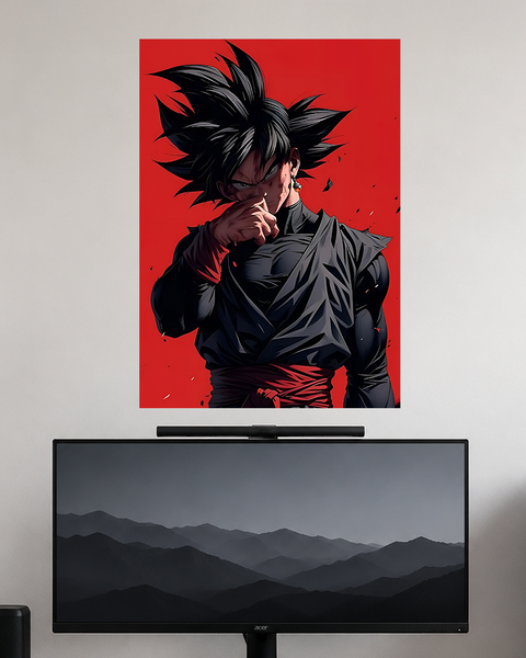 Black Goku | Dragon Ball Z | Anime Poster