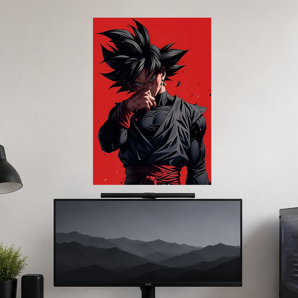 Black Goku | Dragon Ball Z | Anime Poster