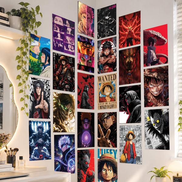Anime Wall Set | 24 Posters
