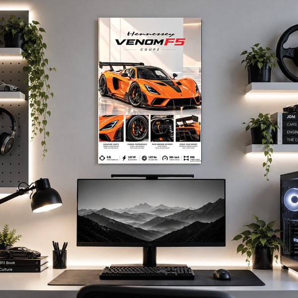 Venom f5  | Cars | Poster | BM69