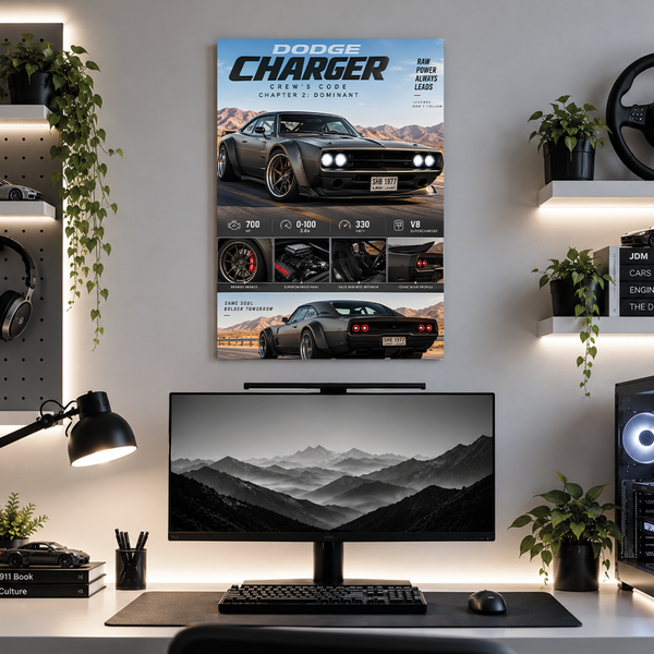 Dodge Charger | Cars | Poster | BM73