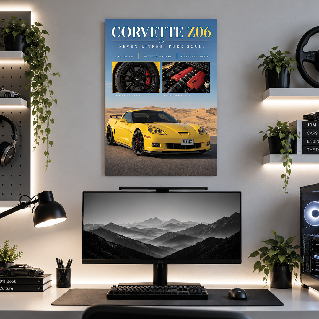 Corvette Z06 | Cars | Poster | BM74