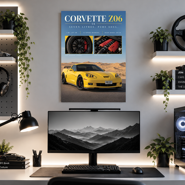 Corvette Z06 | Cars | Poster | BM74