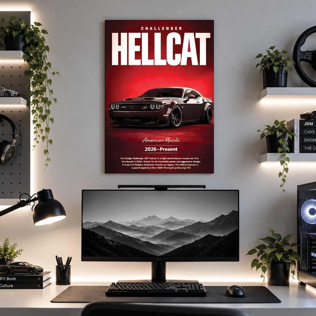 Hell Cat | Cars | Poster | BM85