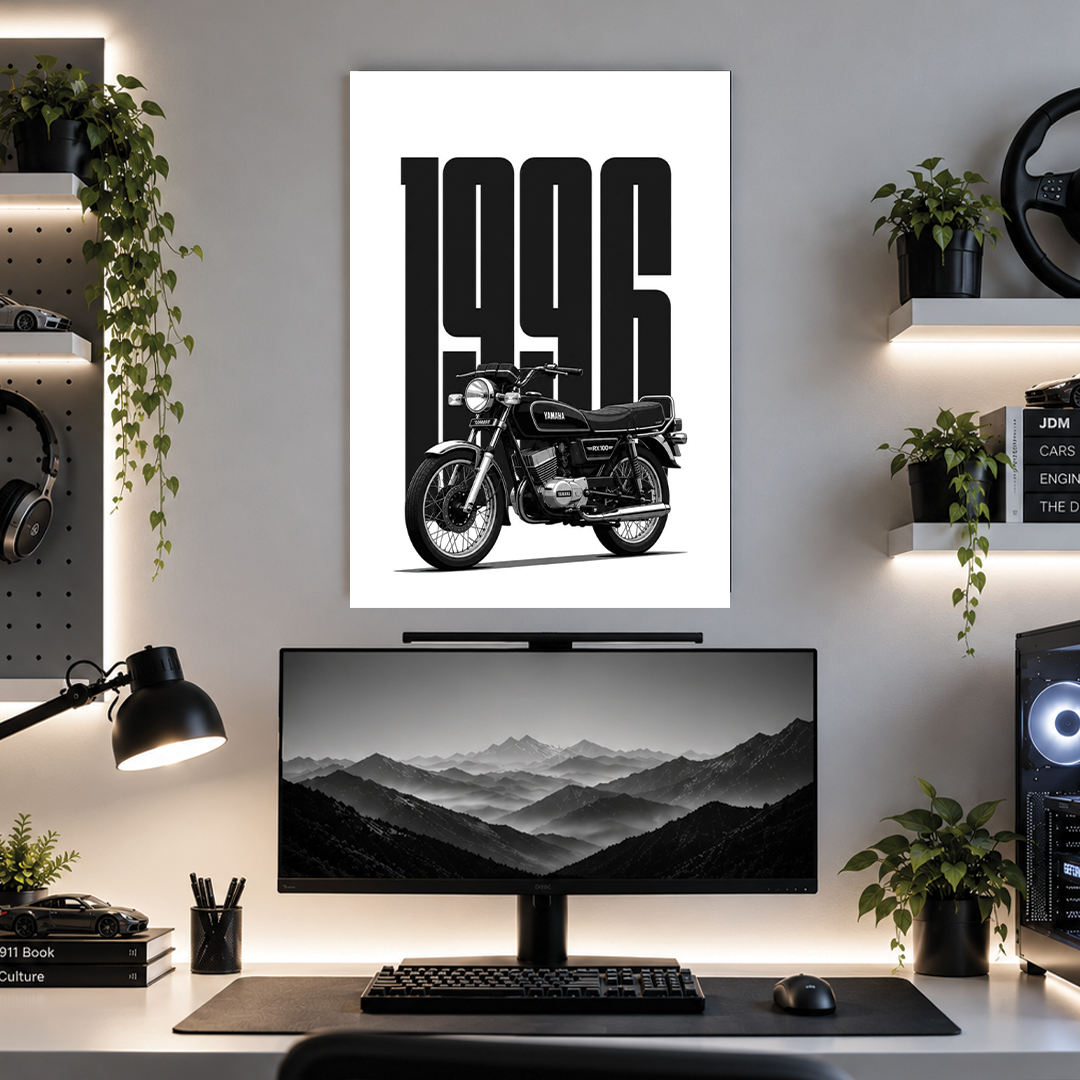 Yamaha RX100 | 1996 | Bikes | Poster | BM1
