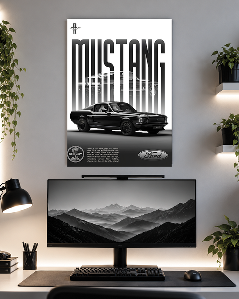 Ford Mustang | 1996 | Bikes | Poster | BM18