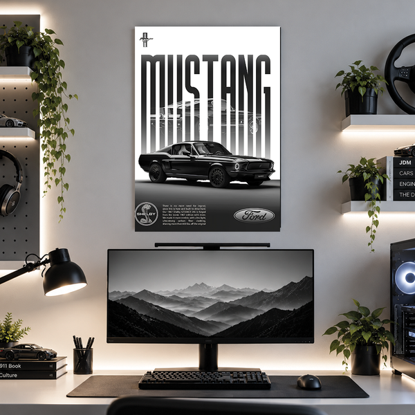 Ford Mustang | 1996 | Bikes | Poster | BM18