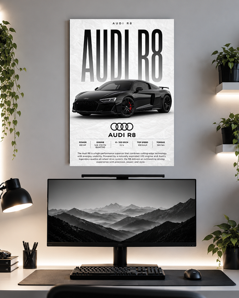Audi R8 | Cars | Poster | BM21