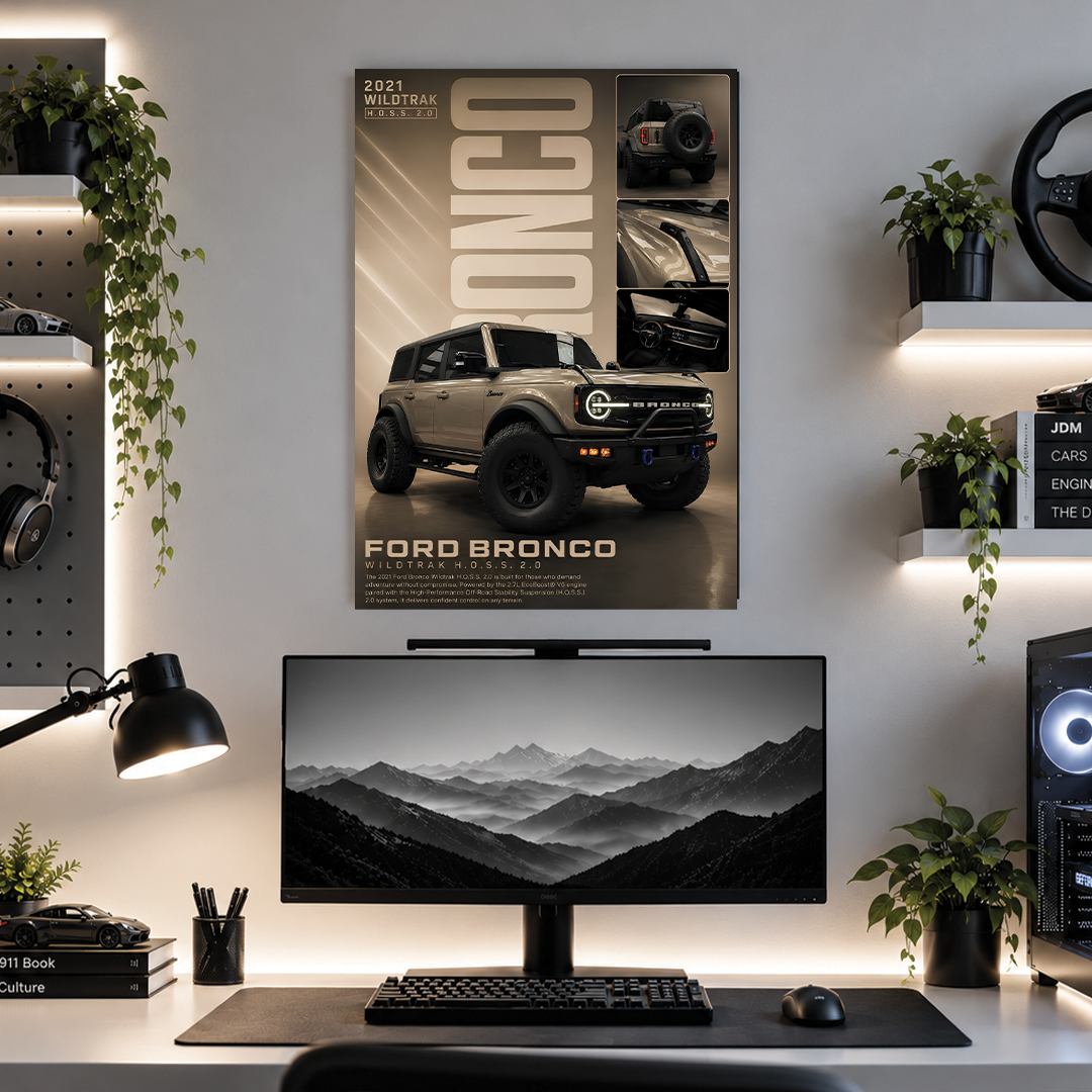 Ford Bronco | Cars | Poster | BM24