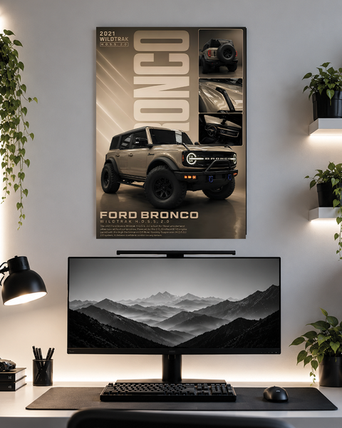 Ford Bronco | Cars | Poster | BM24