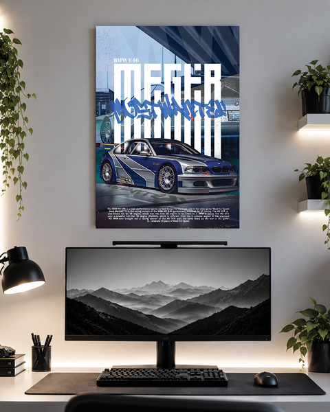 VMW Most Wanted | Cars | Poster | BM35