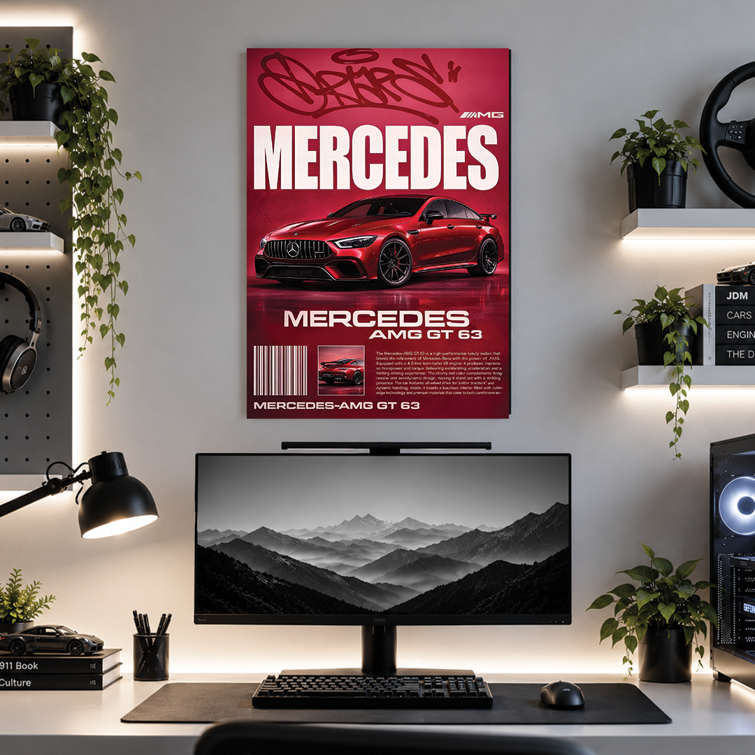Mercedes AMG GT 63 | Cars | Poster | BM37
