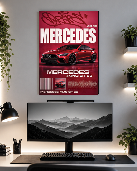 Mercedes AMG GT 63 | Cars | Poster | BM37
