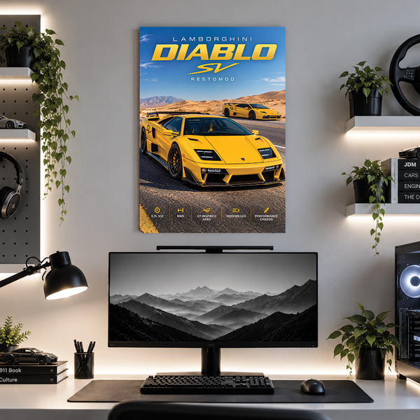 Lamborghini Diablo SV | Cars | Poster | BM39