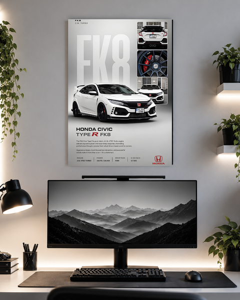 Honda Civic | Cars | Poster | BM40