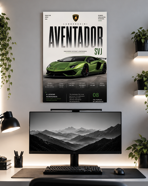 Lamborghini Aventador SVJ | Cars | Poster | BM55