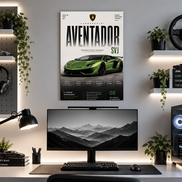 Lamborghini Aventador SVJ | Cars | Poster | BM55