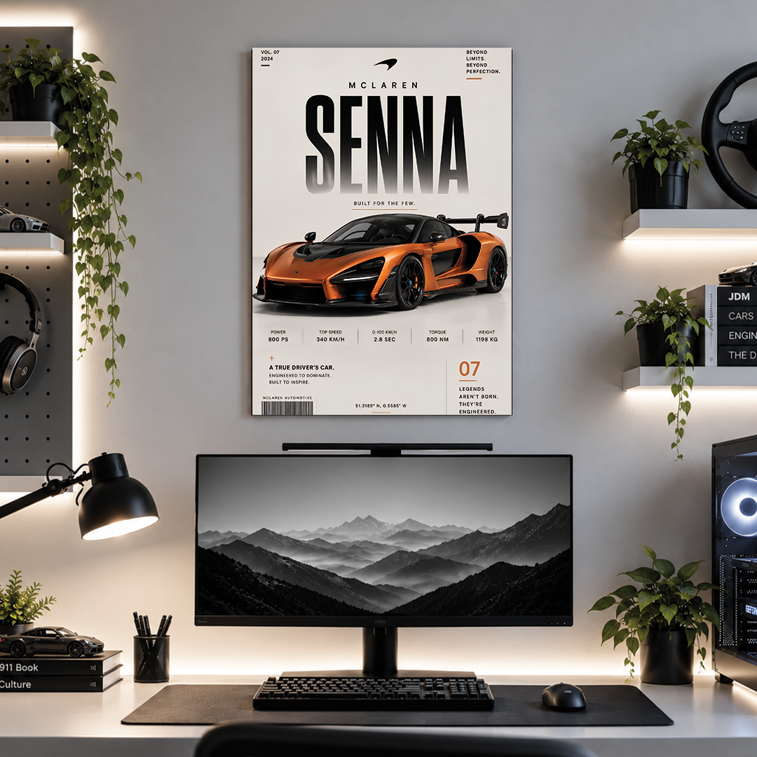 Mclaren Senna | Cars | Poster | BM59